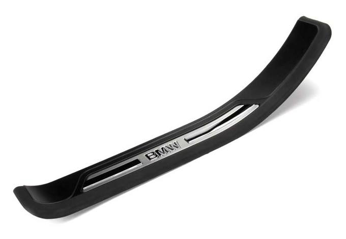 BMW Door Sill Cover - Rear Driver Side (Black) 51478168039